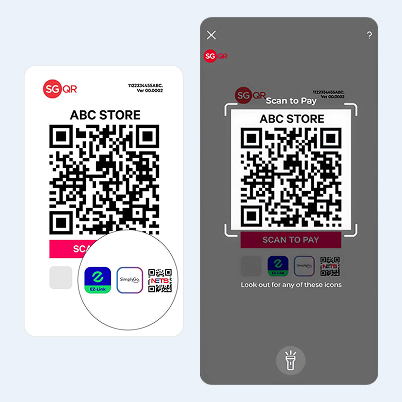 Scan to Pay with EZ‑Link Wallet